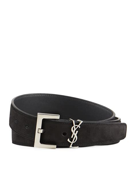 ysl mens belt ebay|yves st laurent men's belt.